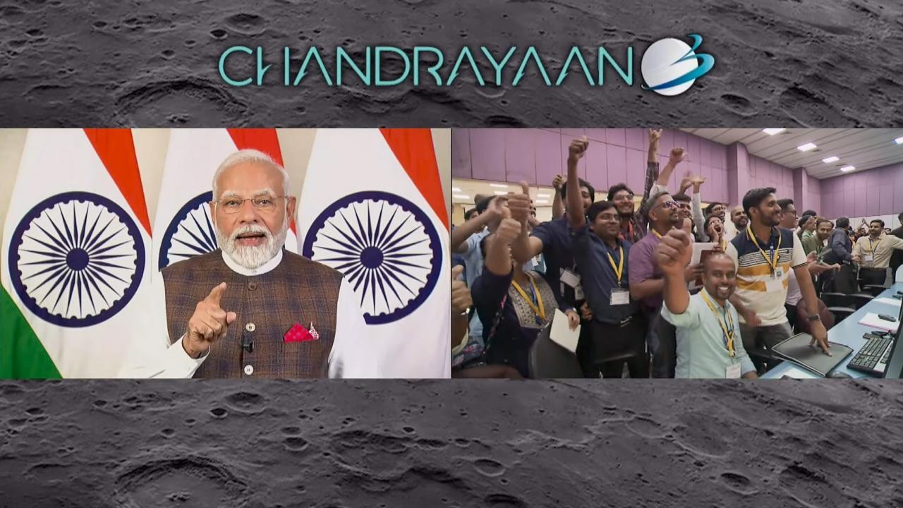 India is now on the moon: PM Modi