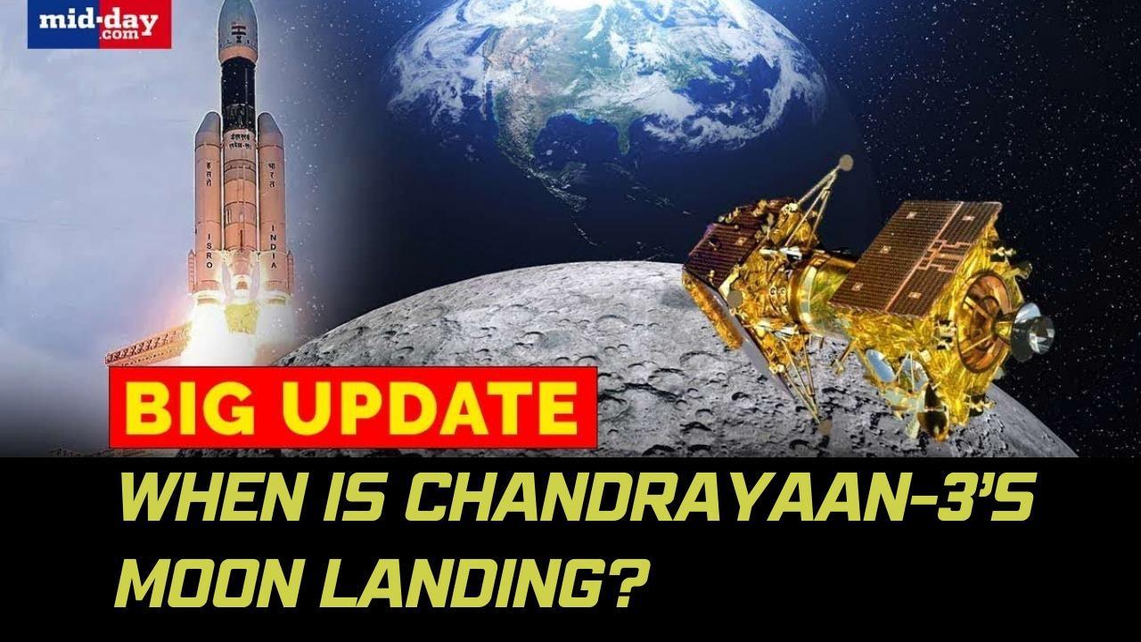 Chandrayaan-3: ISRO notifies expected landing date on the Moon