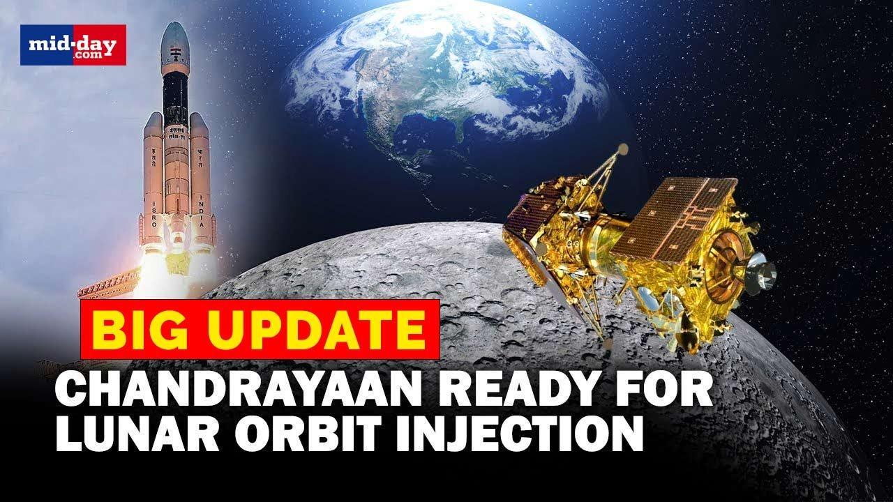 Chandrayaan-3 inches closer to Moon; ISRO all set for lunar orbit injection 