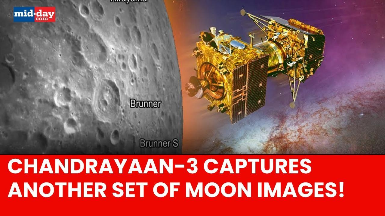 Chandrayaan-3: With hours away from landing, ISRO releases new images of Moon
