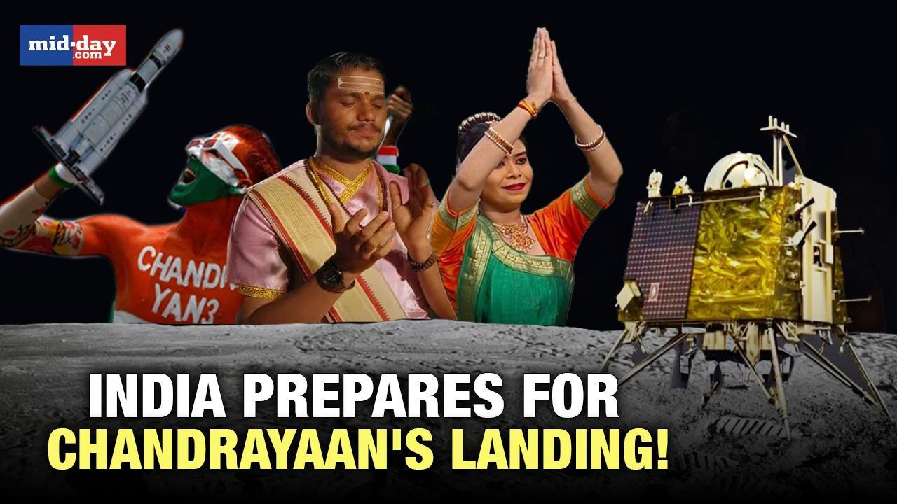 Chandrayaan-3: Prayers, events continue across the country ahead of the landing