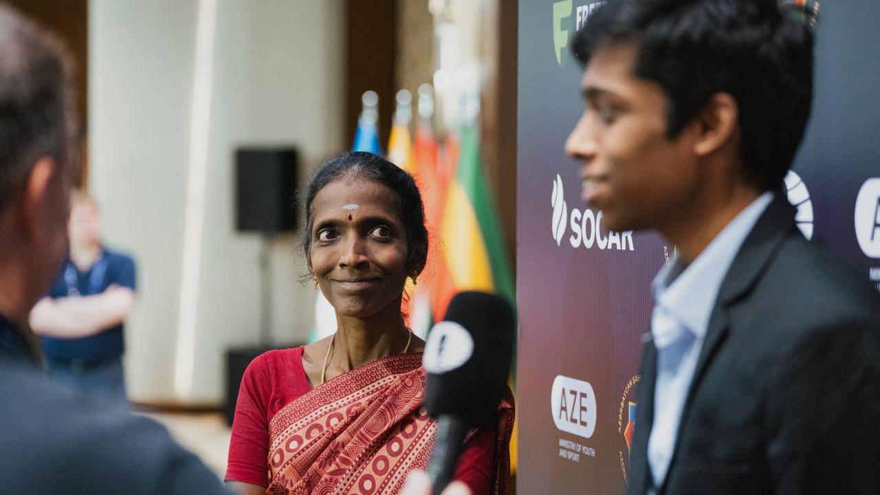 R Praggnanandhaa's mother 'elated to see her son' seal a Candidates berth