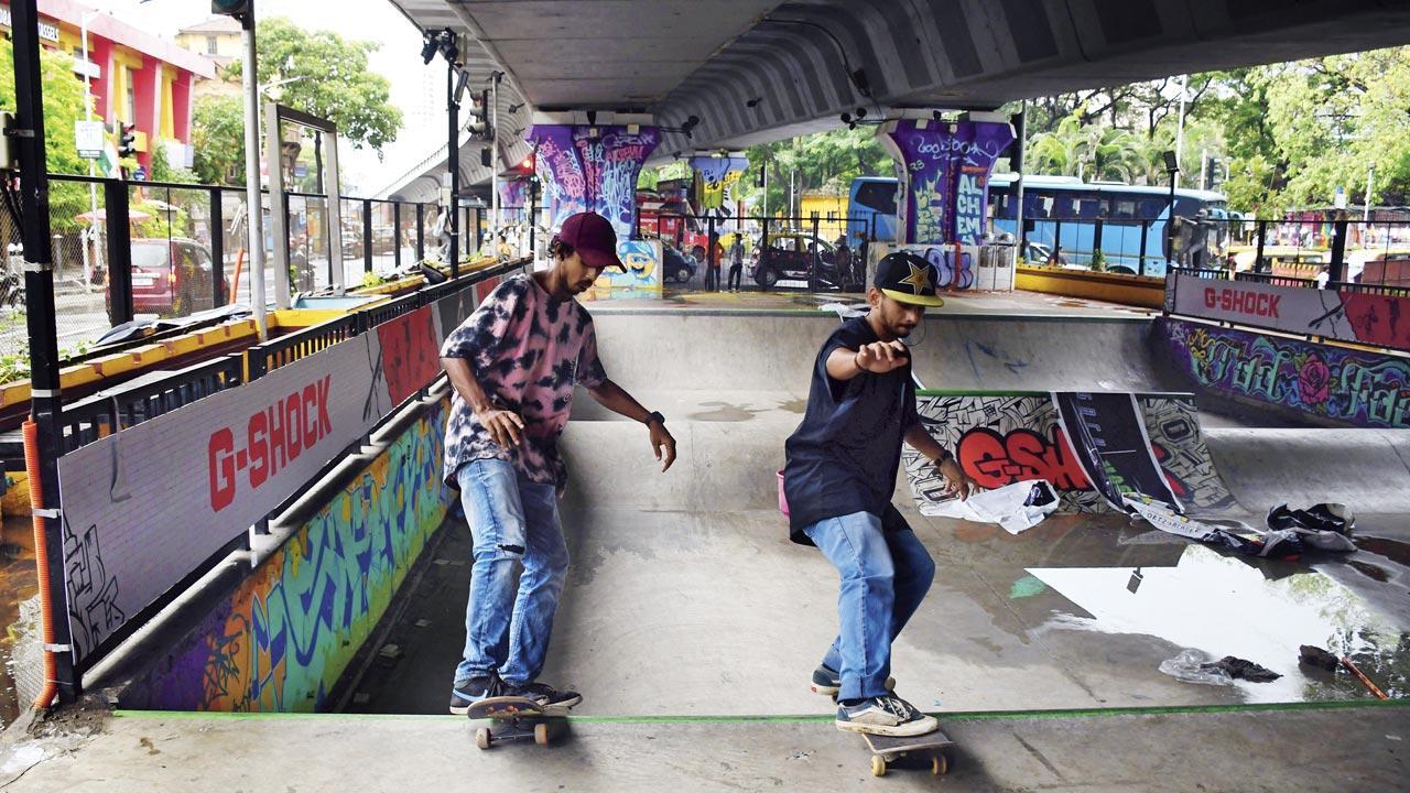 City’s lone skate park at Hindmata flyover to stay shut till monsoon ends
