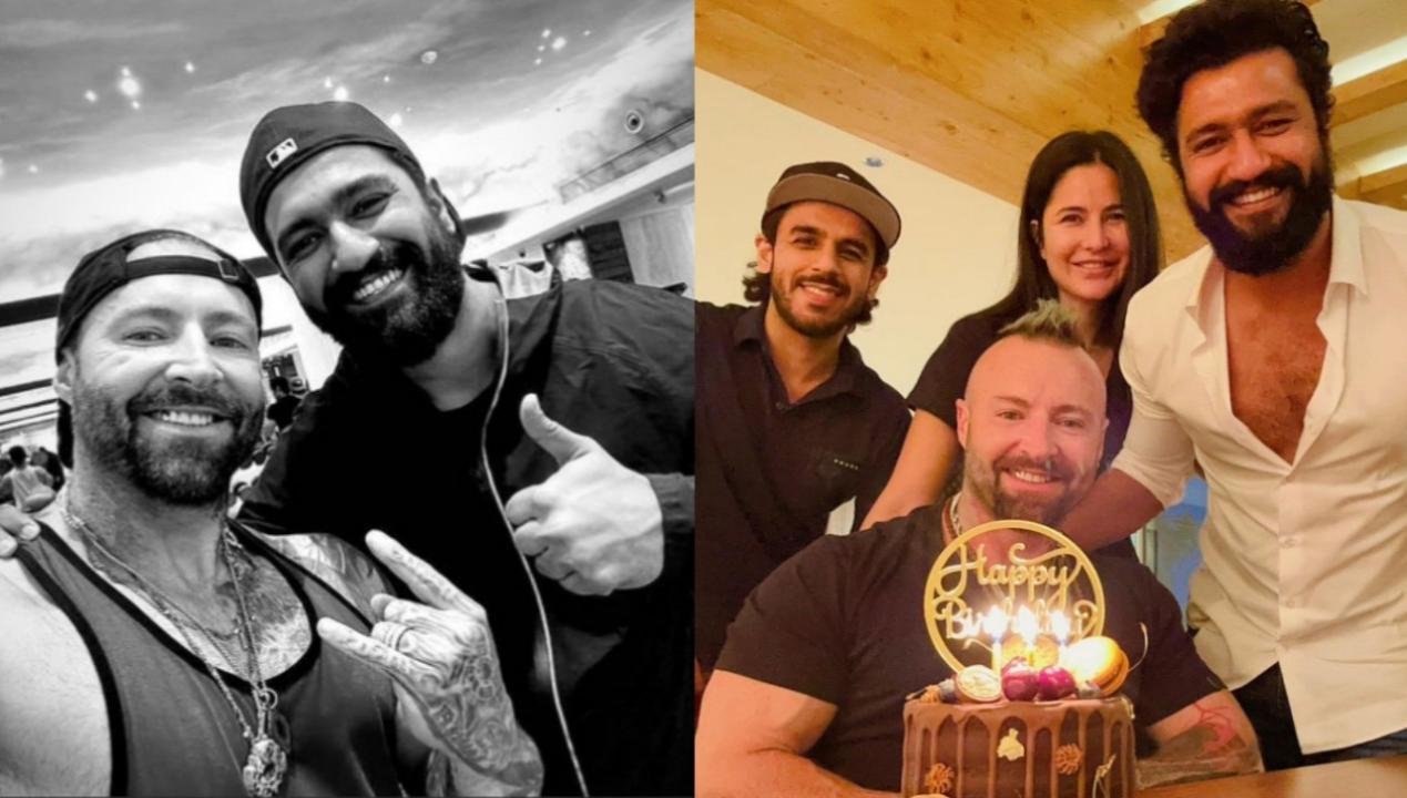 Katrina Kaif and Vicky Kaushal celebrate trainer Kris Gethin’s birthday