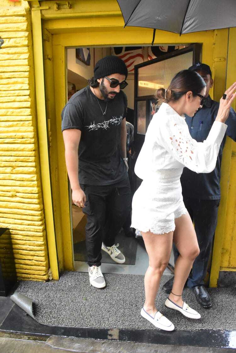 Malaika Arora and Arjun Kapoor went out on a lunch date