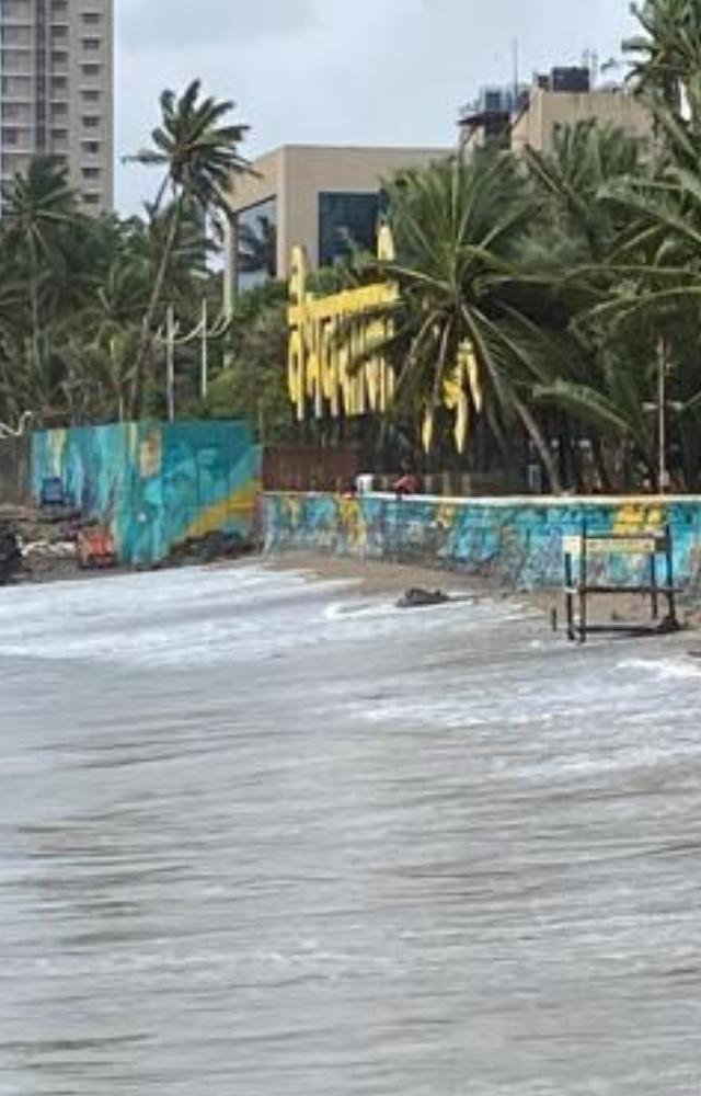A high tide of about 4.87 metre was expected in Mumbai at 1.41 pm on Thursday, the Brihanmumbai Municipal Corporation (BMC) said