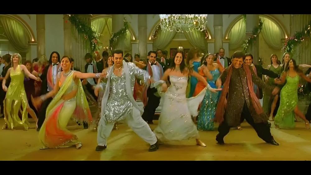 ‘Dupatta Tera Nau Rang Da' is a popular Punjabi song featured in the Bollywood movie 'Partner' (2007), directed by David Dhawan. The song is known for its catchy tune and lively choreography, and it features actors Salman Khan and Govinda dancing along with actress Katrina Kaif and Lara Dutta