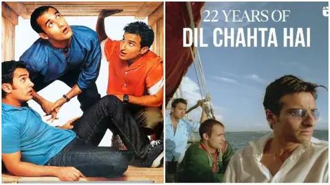 22 years of Dil Chahta Hai: Farhan Akhtar shared a special video with BTS footage from the sets of the film to celebrate his career milestone. It also included footage of the first-time director talking about his creation. He wrote, 