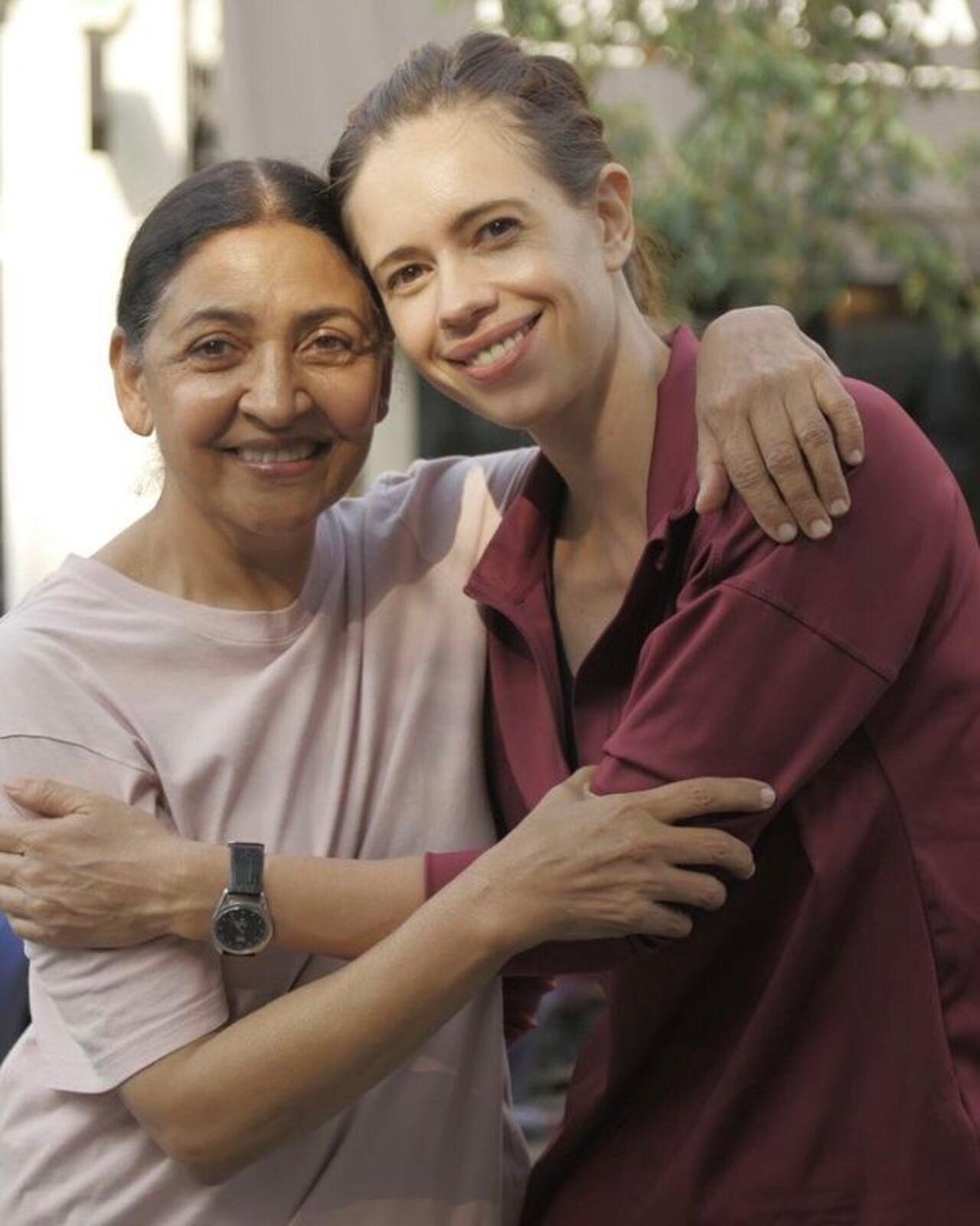Deepti Naval
Deepti Naval has aged like fine wine and exudes timeless grace in every photo. In frame, she is with her with fellow 'Goldfish' co-star, Kalki Koechlin. 'Goldfish' revolves around an Alzheminer's riddled-mother and her complex relationship with her daughter. Deepti Naval said that she could personally resonate deeply with her character because of her real-life tryst with the disease