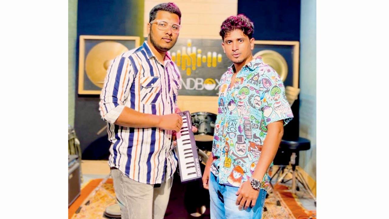 Musician Maxwell Fernandes and rapper Yung Clyde 