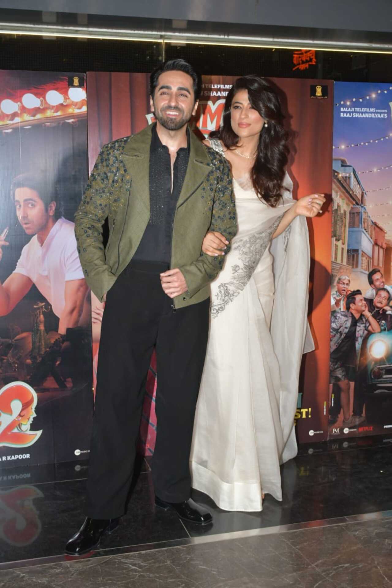 Ayushmann Khurrana was accompanied by his gorgeous wife Tahira