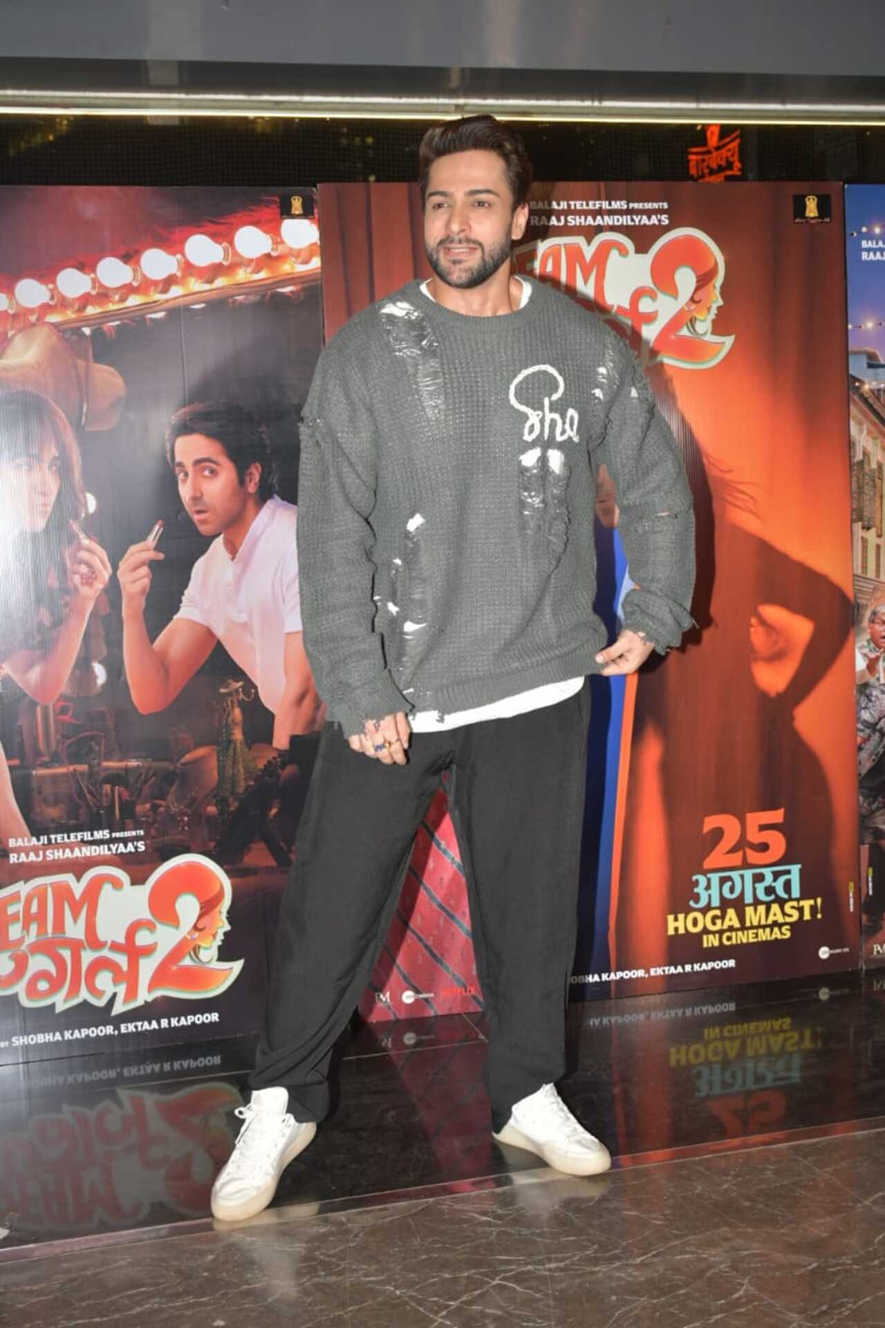 Shalin Bhanot was also seen at the screening