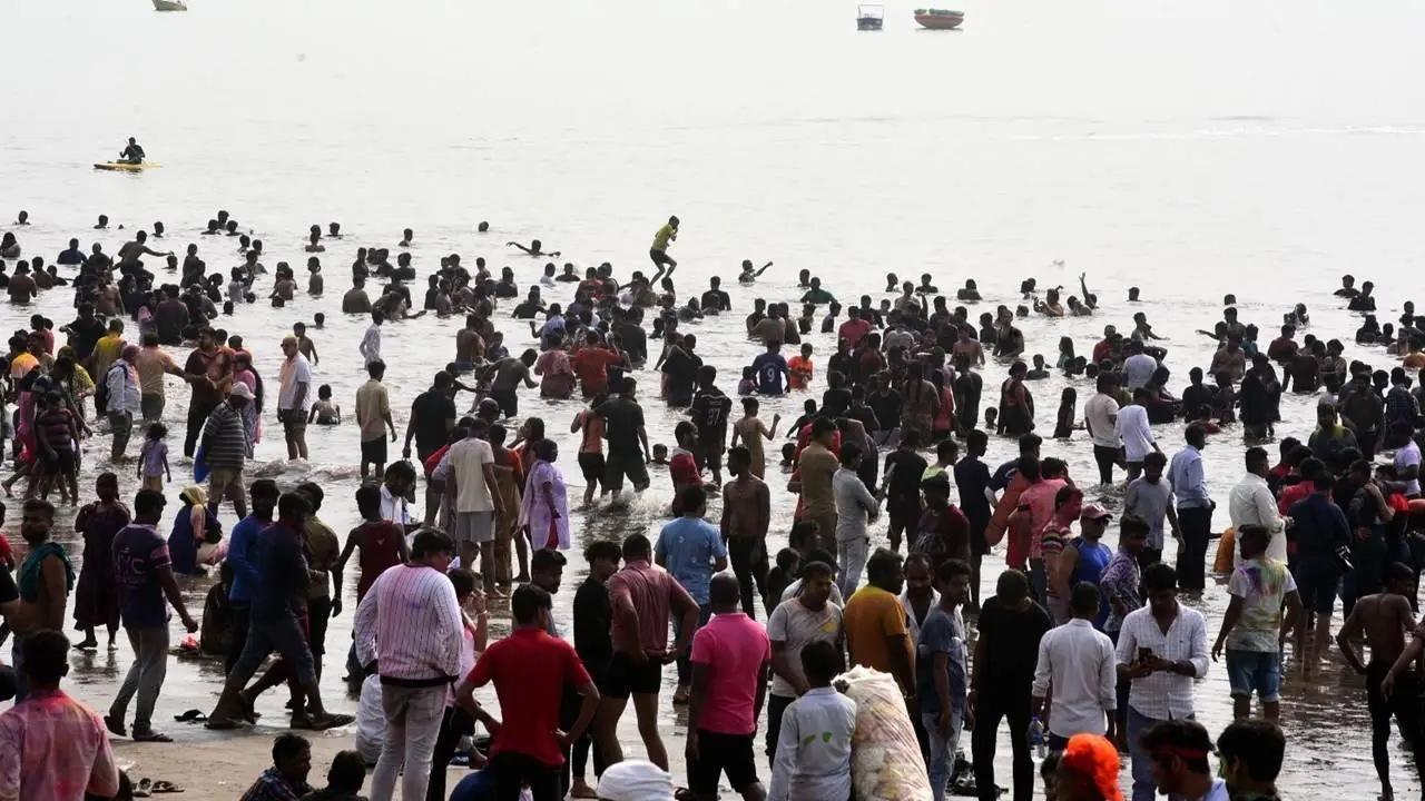 One of the persons, identified as Vijay Bamania (35), swam to safety, he said.