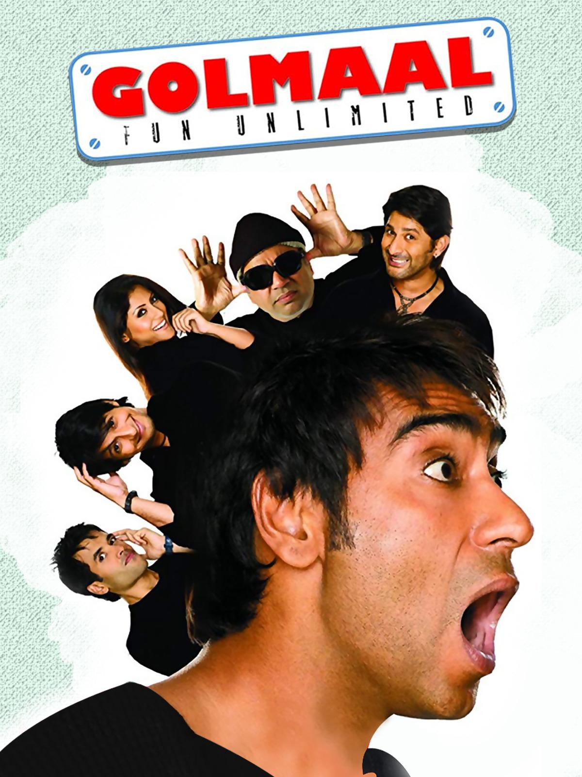 Golmaal: A series of side-splitting comedies that focus on a group of friends and their misadventures, often involving mistaken identities, pranks, and humorous misunderstandings. 