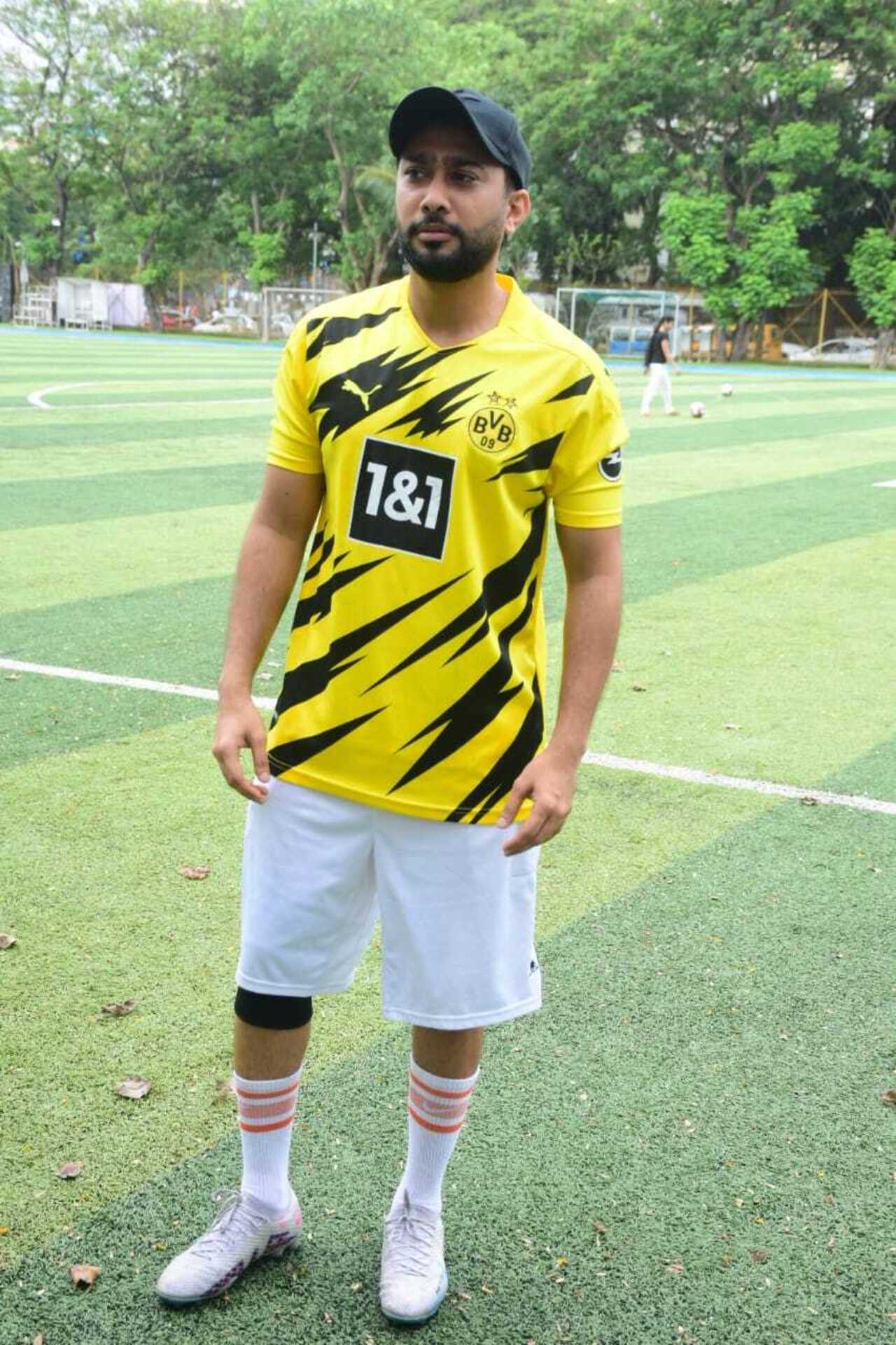 Jaid Darbar was spotted at All-Star Football Club Practice session at the Jamnabai School Turf, Juhu