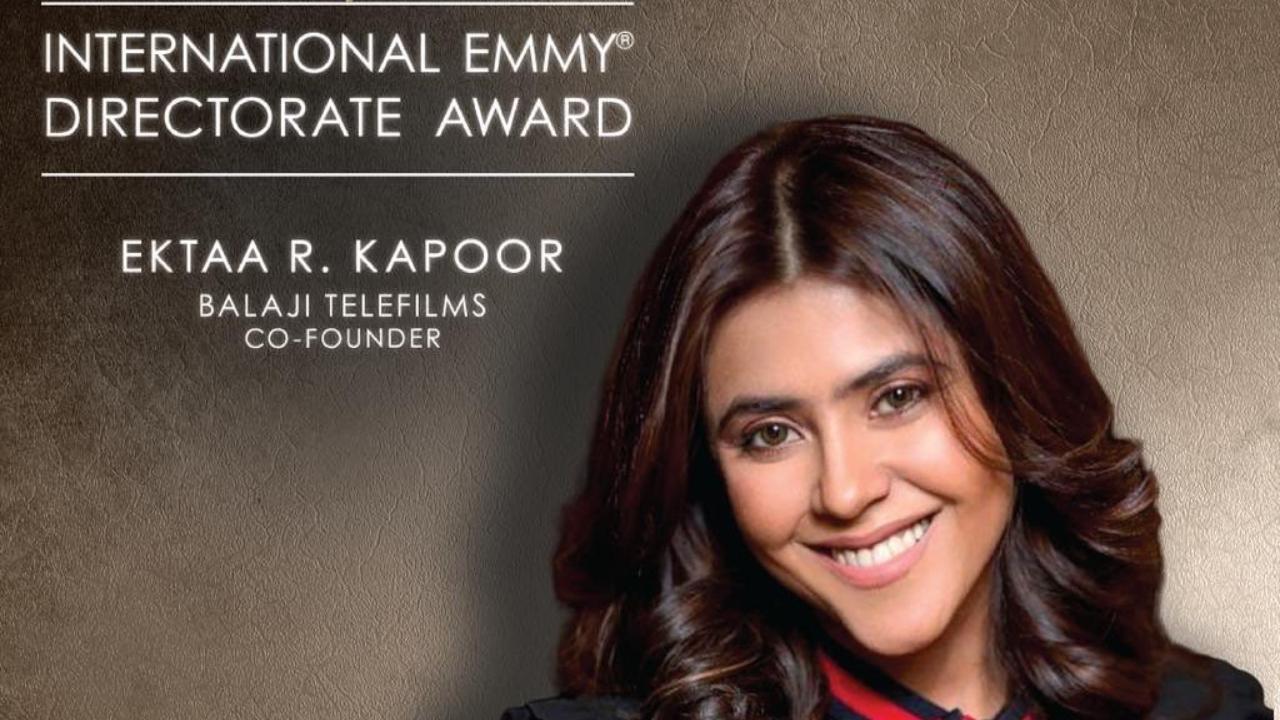 Ektaa R Kapoor to be awarded Directorate Award at 2023 International Emmys