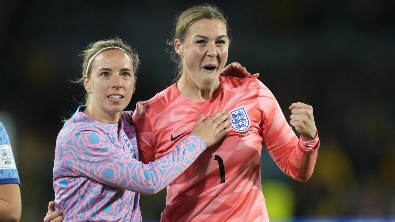 England supporters have been singing 'It's Coming Home', the unintentional reminder that the soccer team hasn't won the World Cup since 1966. The men's team was the winner that year, and the Lionesses' appearance in Sunday's title game is England's first finale in the 57 years since.