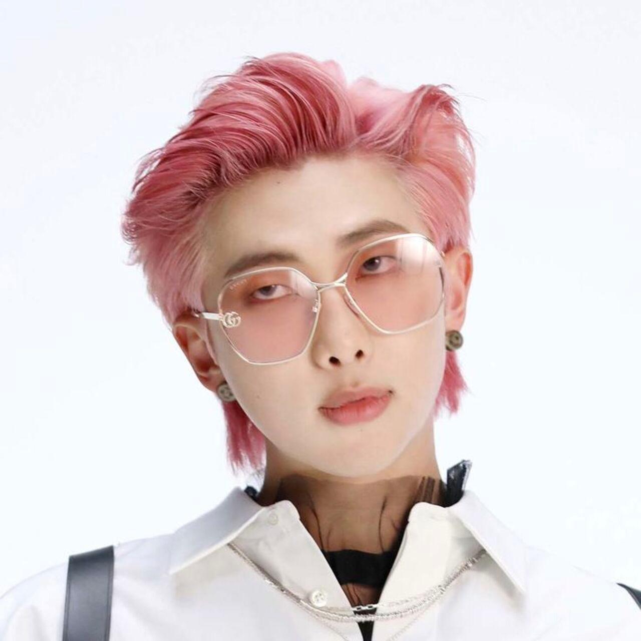 But here the BTS leader was, several years older and even more cooler in his stylish pink hair for BTS's 'Butter'! The septet really went all out with this song - and it seems like Namjoon was in on the Barbiecore trend before it ever existed! No matter how shy the leader feels about his choices, he can never go wrong - he has 'ARMY right behind him when he says so' (if you know you know)