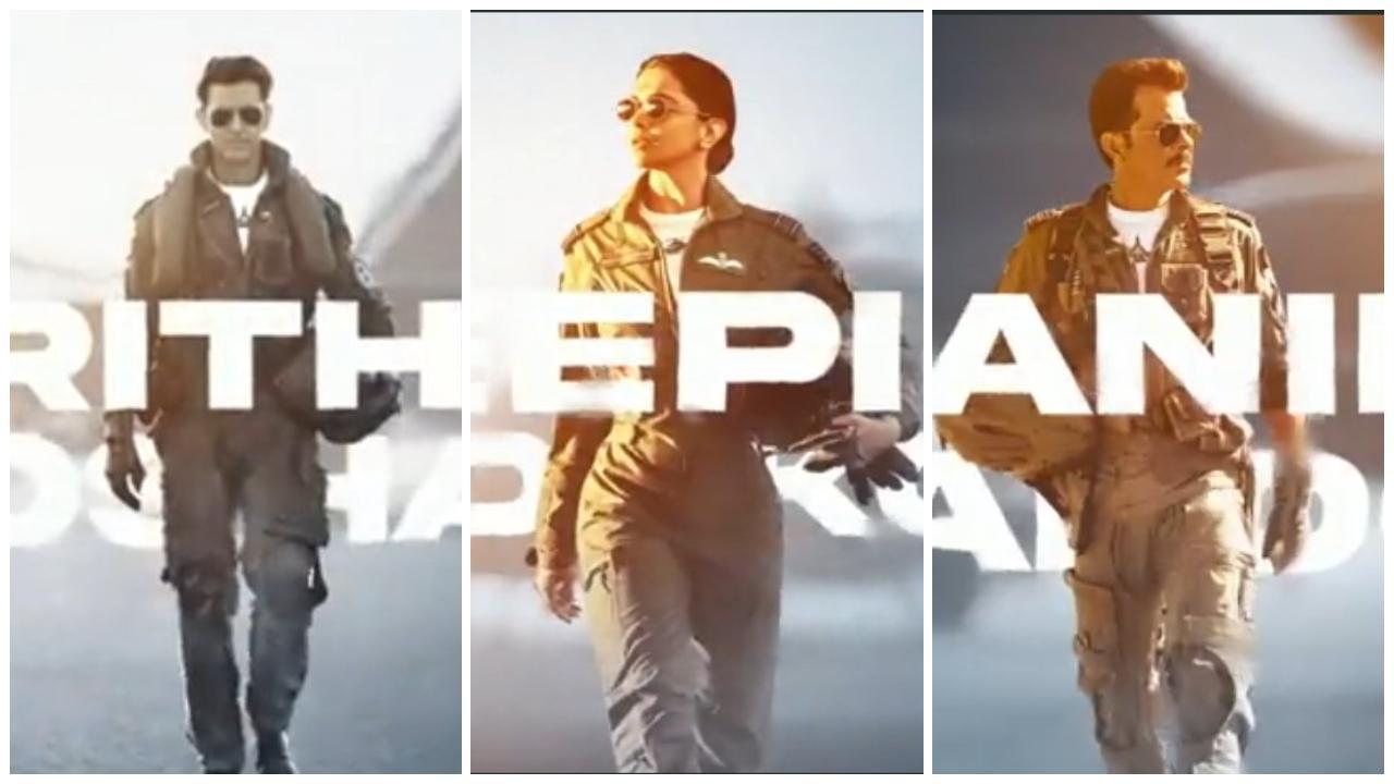 On Independence Day, first looks of Hrithik Roshan, Deepika Padukone, Anil Kapoor from 'Fighter' unveiled