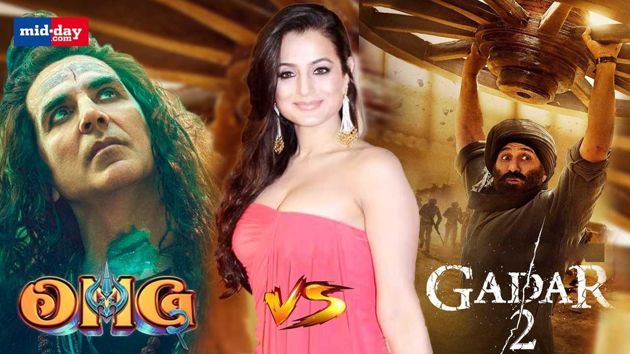Ameesha Patel On Gadar 2 Vs OMG 2 Clash | Sunny Deol vs Akshay Kumar