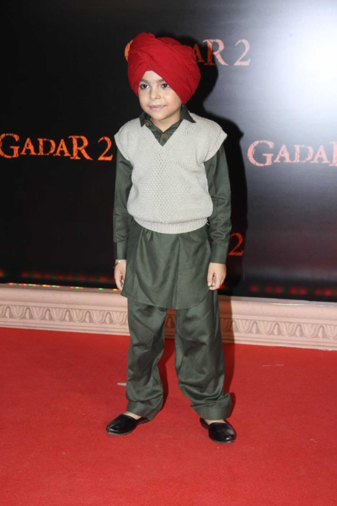 Little Tara Singh on the red carpet