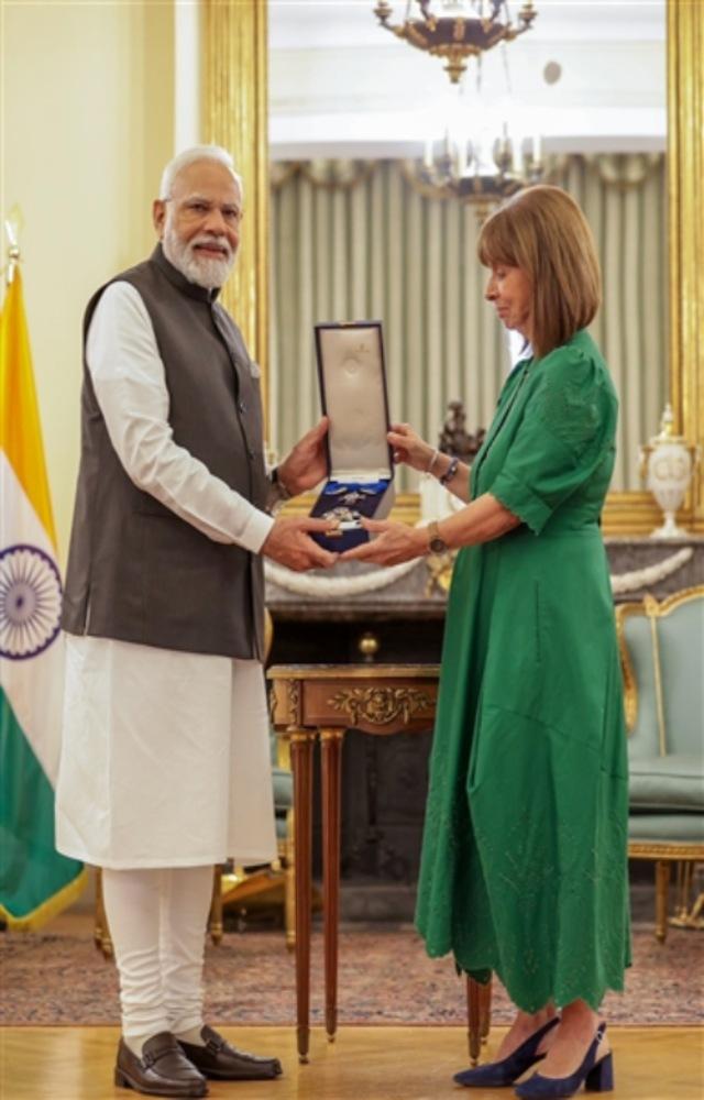 In the meeting, other than the two leaders, External Affairs Minister S Jaishankar and his Greek counterpart George Gerapetritis was also present.