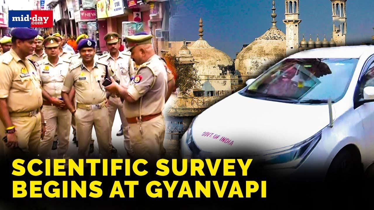 Gyanvapi Row: Archaeological Survey of India begins survey at Gyanvapi complex