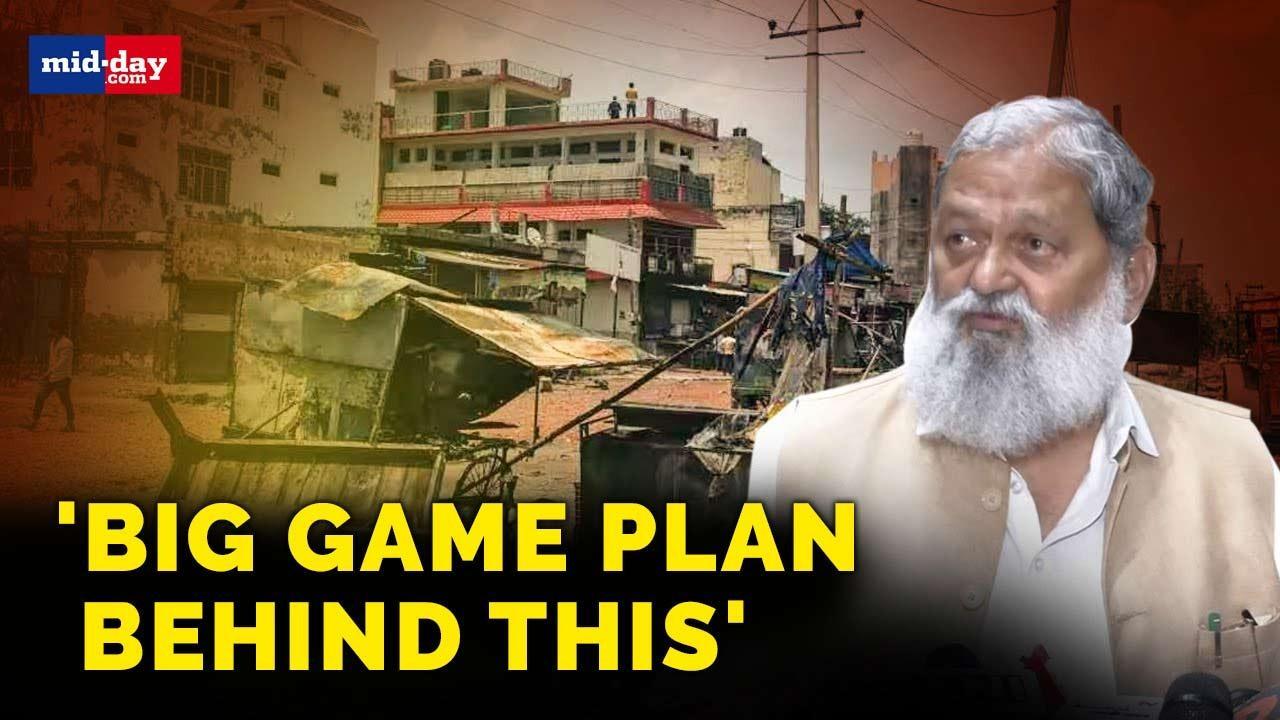 Nuh Violence: Haryana HM Anil Vij alleges conspiracy behind communal tension 