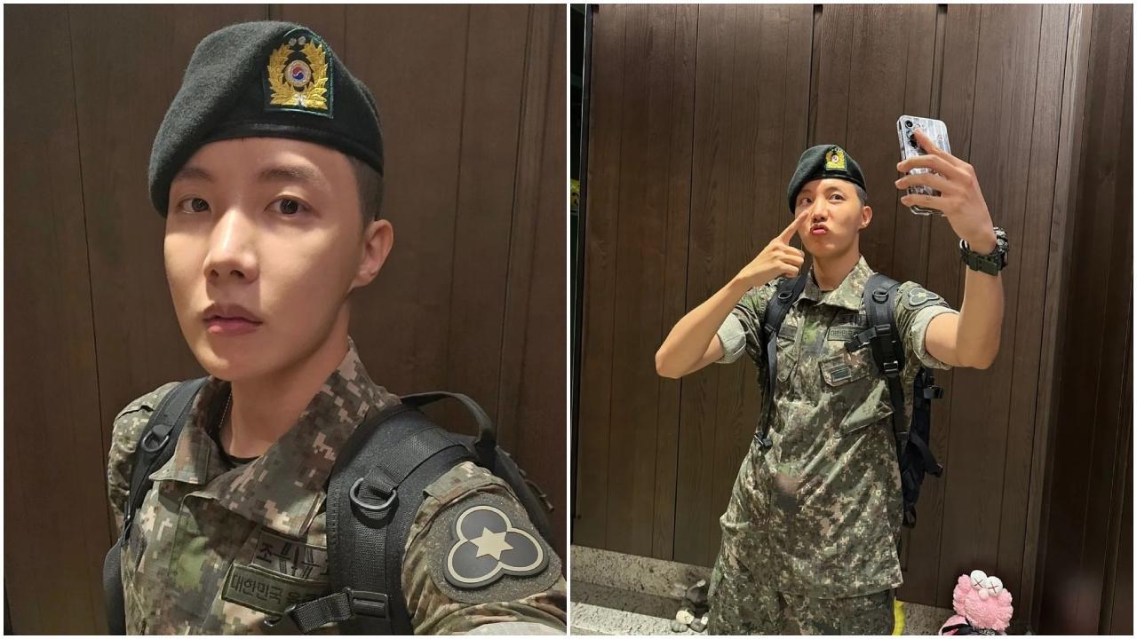 Trending now! BTS' J-hope shares new photos in military uniform, fans go crazy