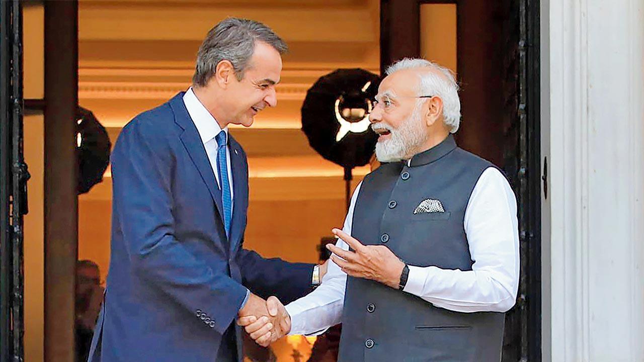 India, Greece elevate ties to strategic partnership