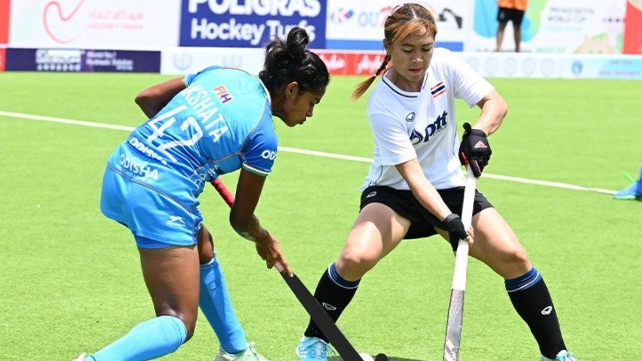 India win inaugural Women's Asian Hockey 5s World Cup Qualifier