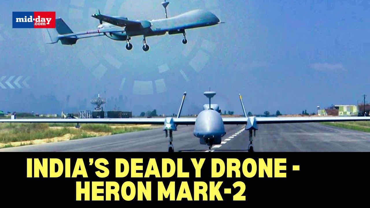India’s newest Heron Mark-2 drones are one of the most advanced drones