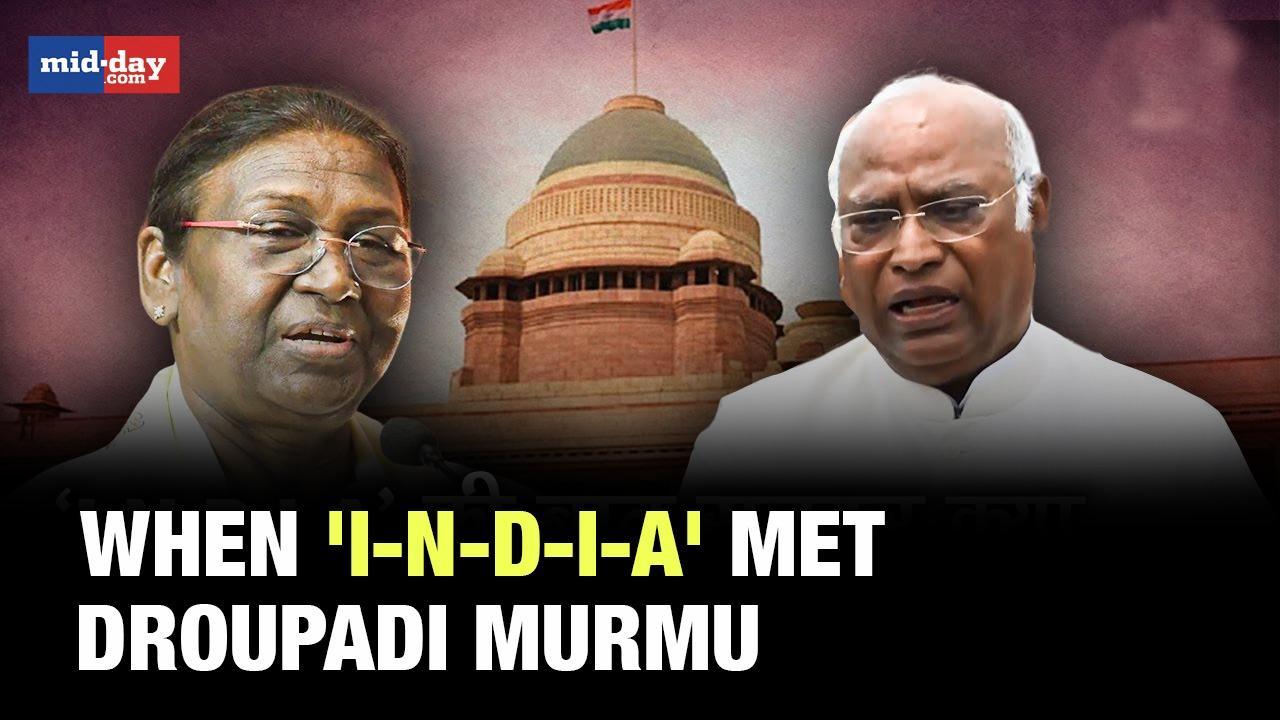 Manipur Violence: 'I-N-D-I-A' members meet President Murmu to discuss the issue