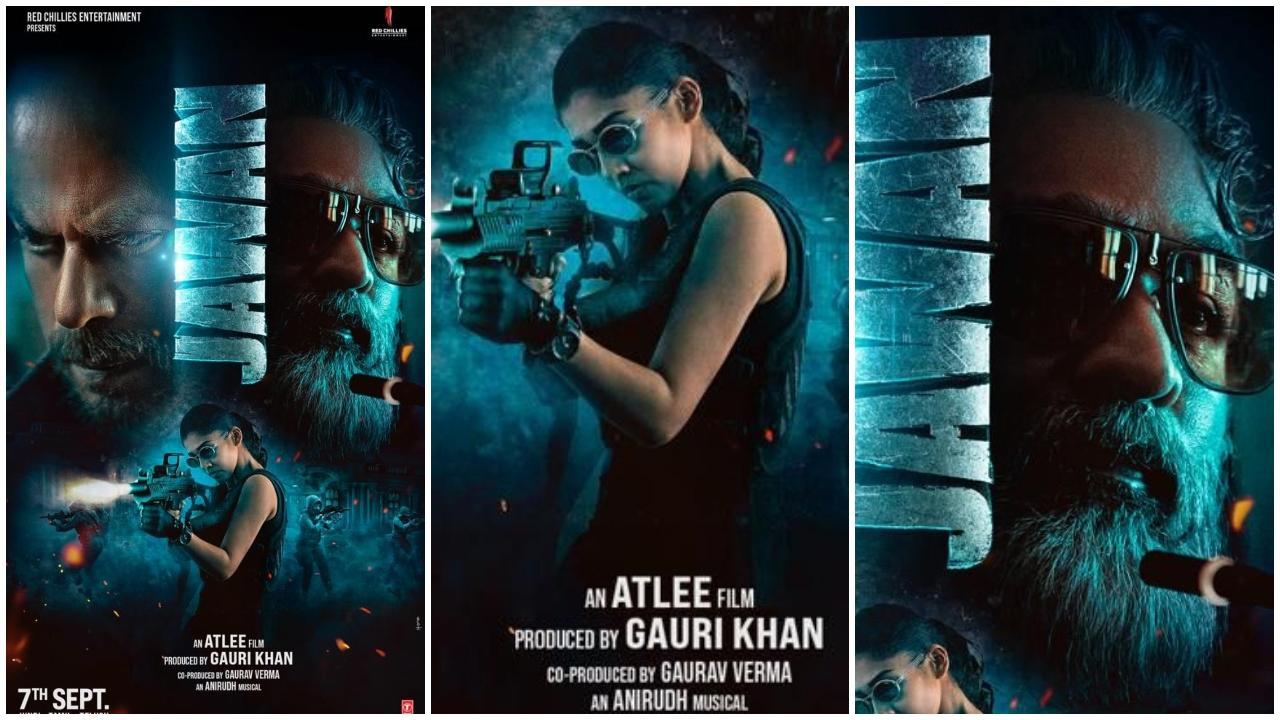 Daring, dazzling, dangerous Shah Rukh Khan, Nayanthara and Vijay Sethupathi feature in new Jawan poster