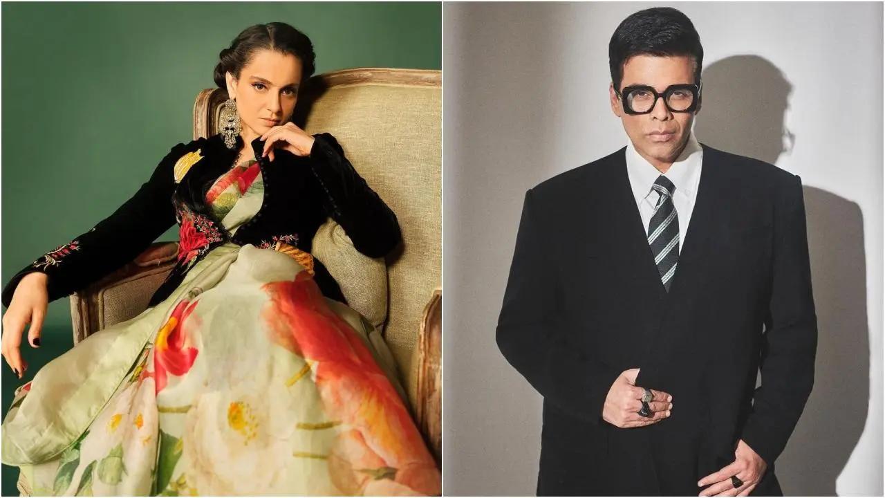 Kangana Ranaut has reacted to Karan Johar's expressing interest in watching the actress's second directorial, Emergency, which is based on the former Indian Prime Minister Indira Gandhi. Read More