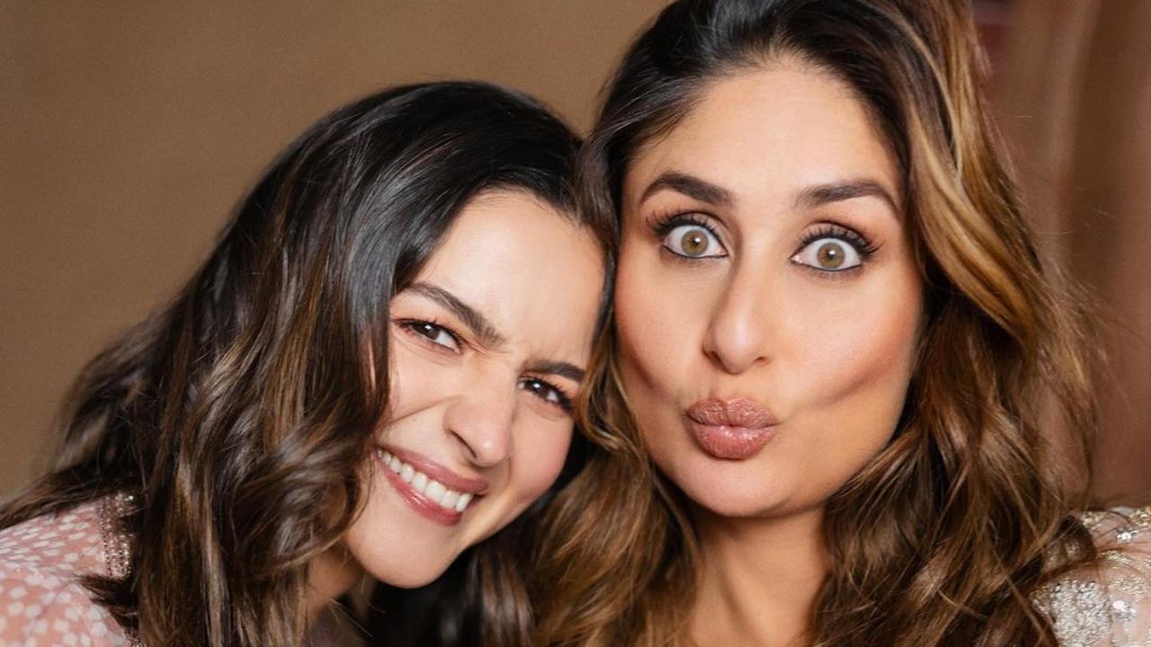 On Instagram, Alia Bhatt shared a series of pictures with her sister-in-law Kareena Kapoor Khan. They were shooting for an undisclosed project. Read More