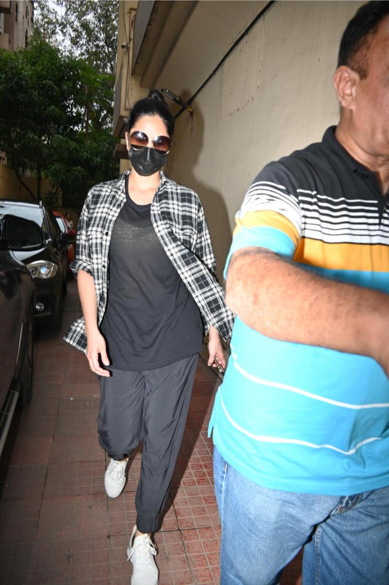 Katrina Kaif was spotted in the city