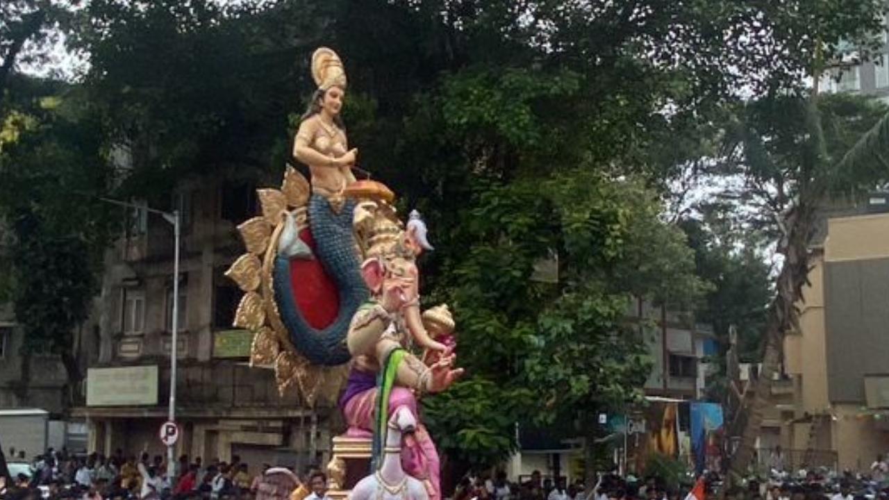 During the Ganpati festival, that is celebrated as the birthday of Lord Ganesha, idols of the Hindu deity are worshipped at hundreds of pandals before they are immersed into water bodies