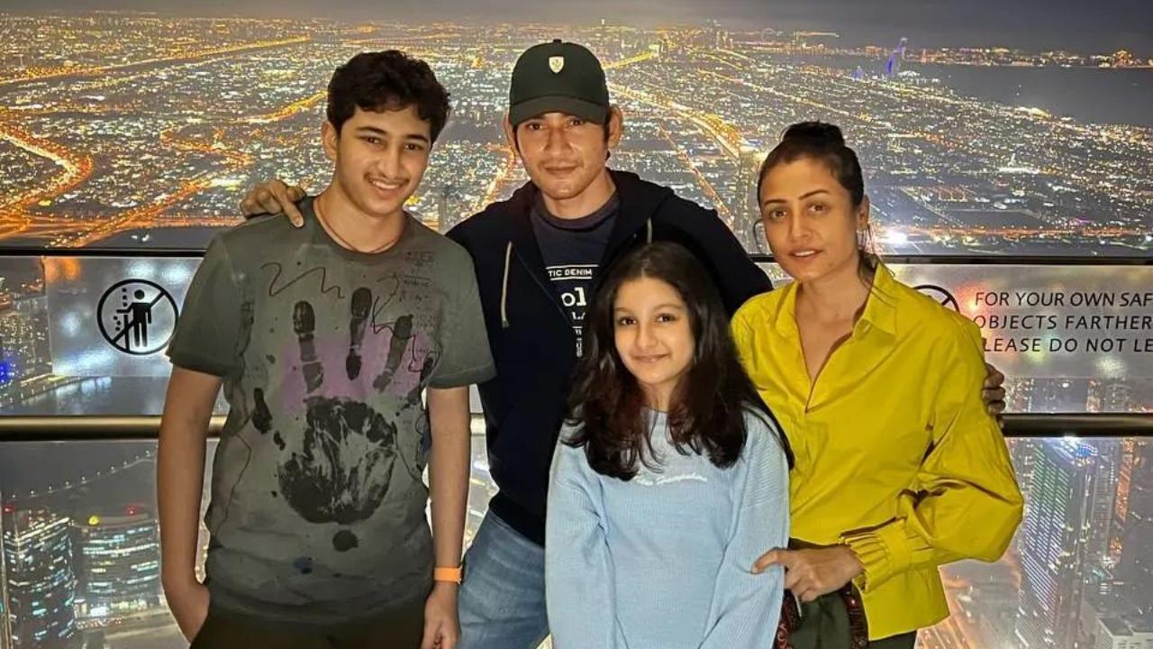 Mahesh Babu, Namrata Shirodkar wish son Gautam on social media as he turns 17