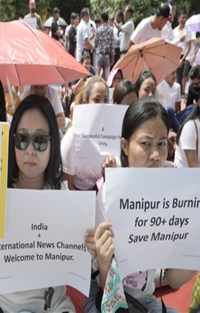 There are 10 Kuki-Zomi MLAs, 7 from BJP, 2 from the Kuki People`s Alliance and one independent, in the Manipur House which has a strength of 60 members