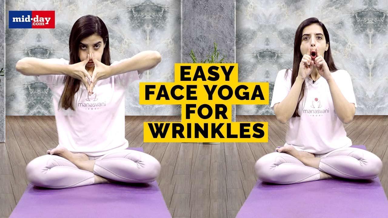 Here is the best face yoga for wrinkles with anti-ageing face massage exercises