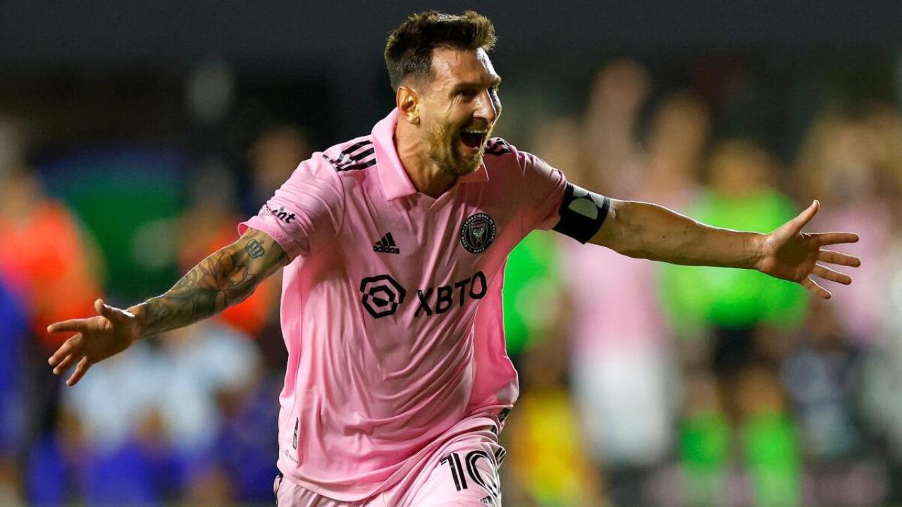 Lionel Messi scores twice in third straight game for Inter Miami: Watch