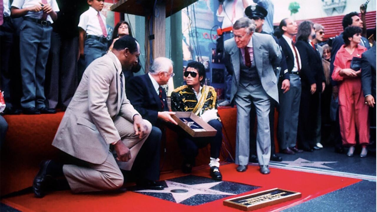 Michael received his solo star at the Hollywood Walk of Fame in 1984