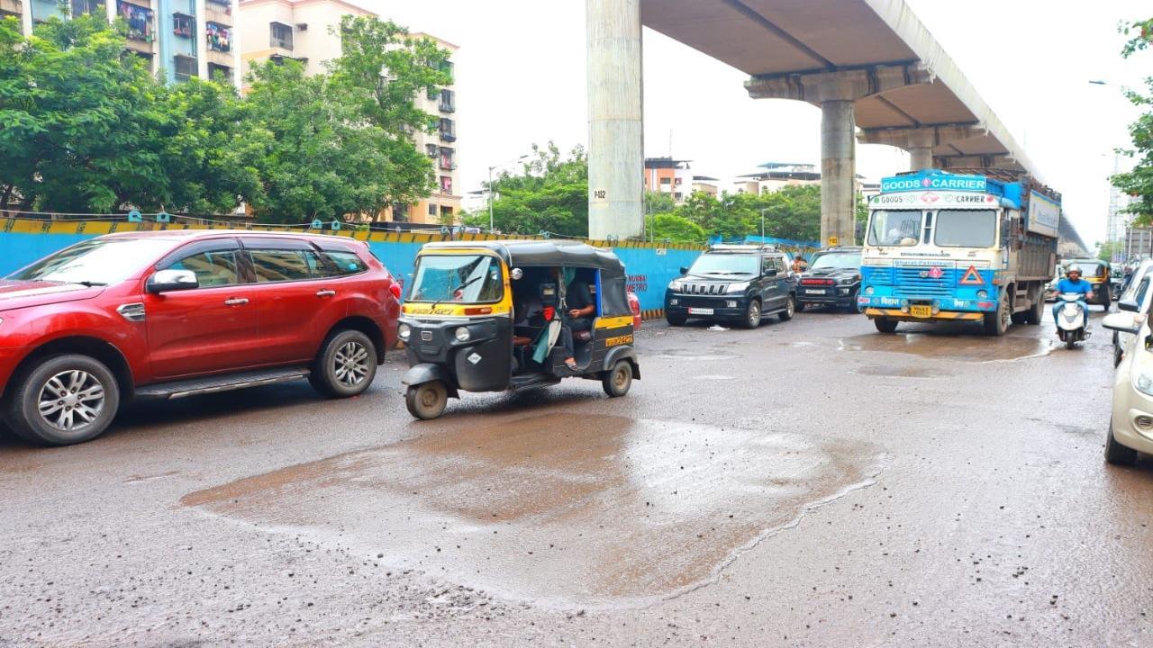 In Photos: MMRDA fills 2,378 potholes in ongoing projects