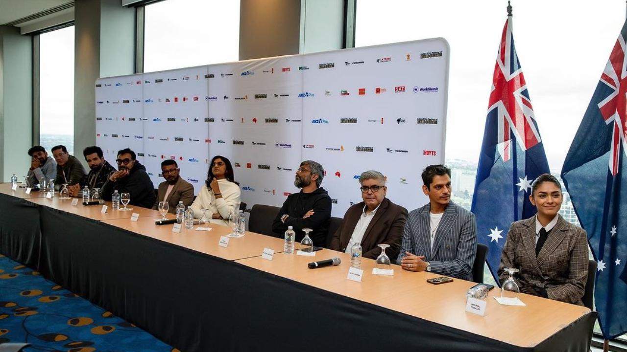 Members of the Indian film fraternity at IFFM Inauguration ceremony