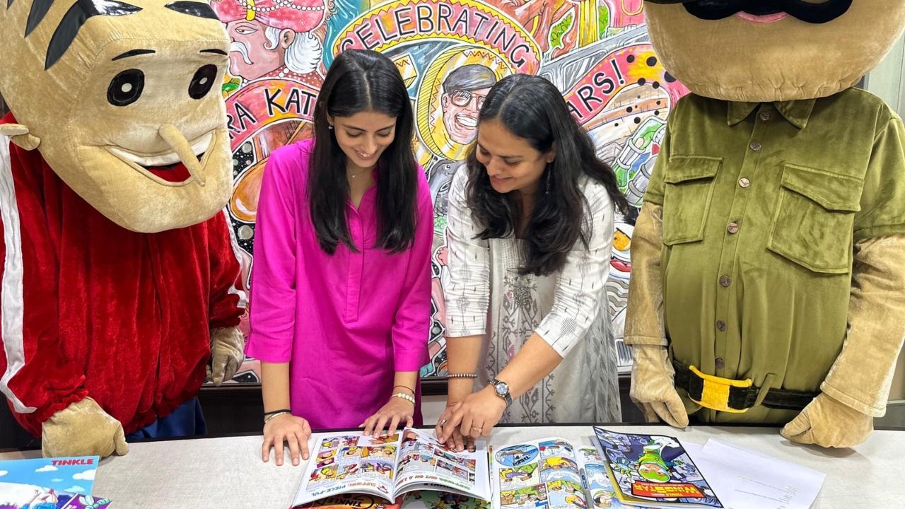 Amitabh Bachchan's granddaughter Navya Naveli Nanda forays into comic books with women-centric stories
