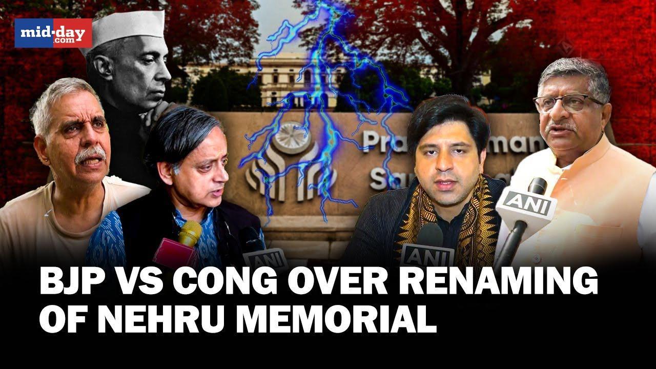 Renaming of Nehru Memorial Library sparks war of words between BJP and Congress