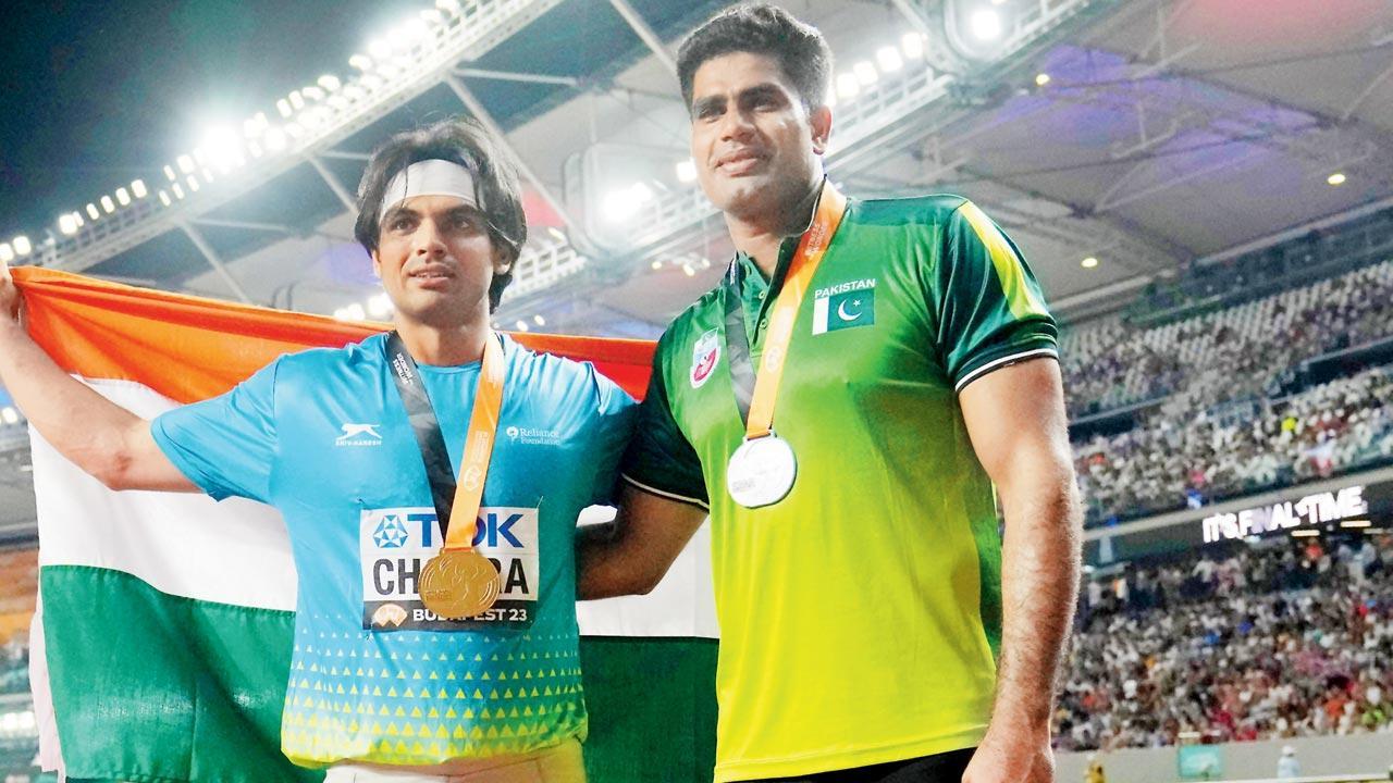 Neeraj and I are happy to do well in a sport usually dominated by Europeans, says Pakistan’s Nadeem