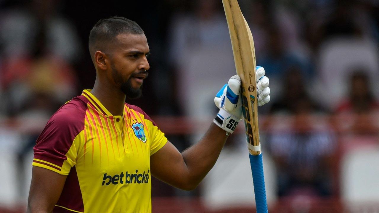 Pooran's 67 helps West Indies survive late collapse to win by 2 wickets