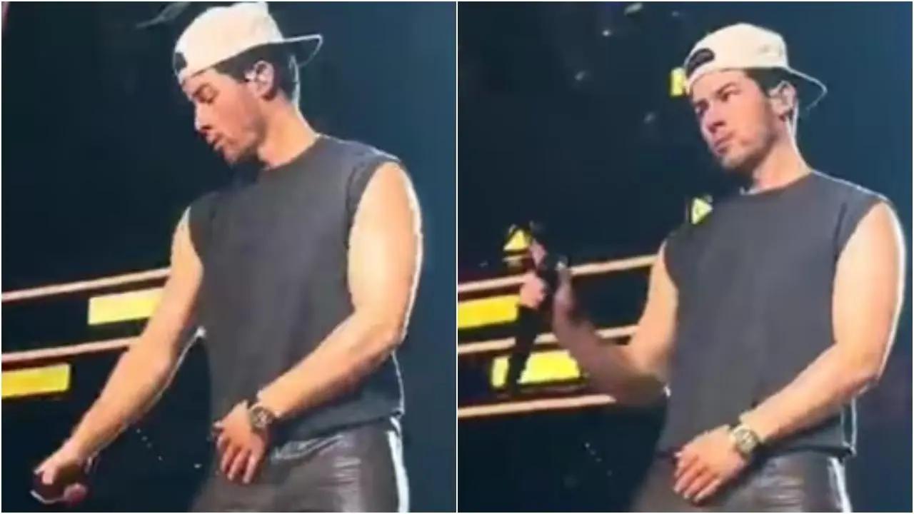 During Jonas Brothers' concert in Toronto, a fan threw a wristband at Nick Jonas which left him disappointed and angry. Read More